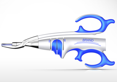 超声手术刀设计，医疗手术刀工业设计，医疗手柄产品设计，索果设计，高端医疗设计公司