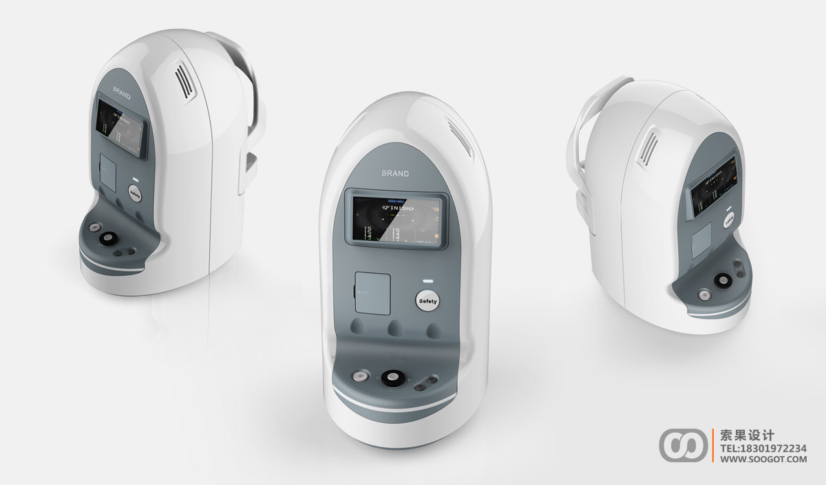 眼压仪外观设计 医疗器械产品设计 医疗产品工业设计 上海索果 索果设计 soogot