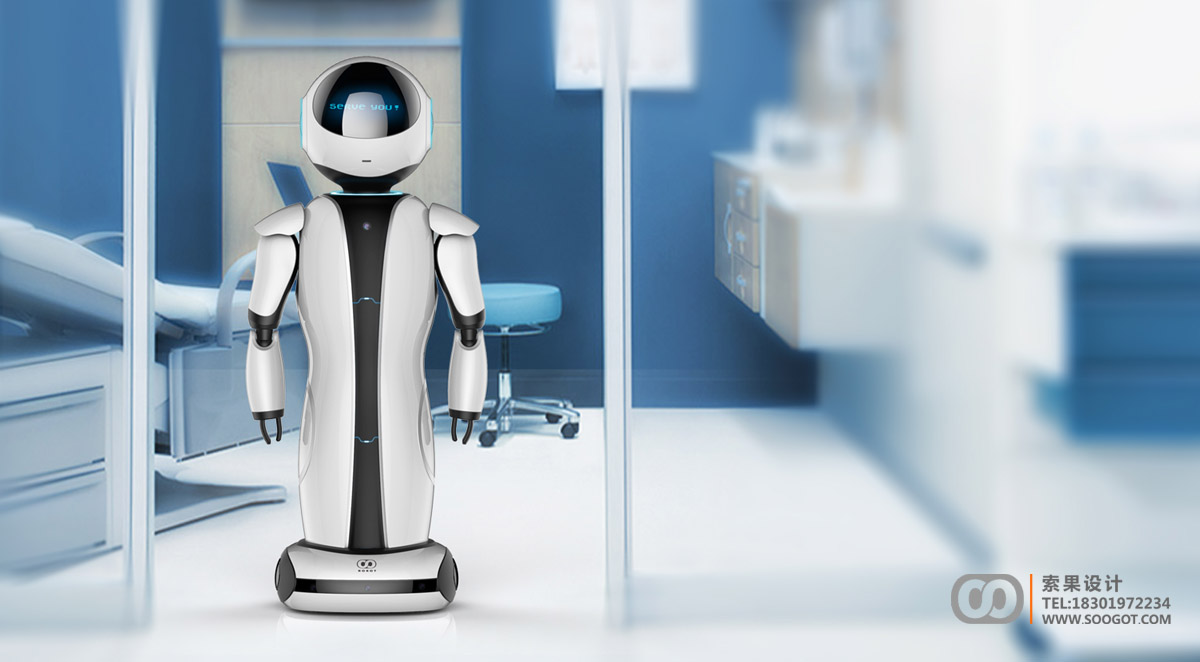 医疗机器人设计 机器人产品外观设计 医疗器械产品外观设计 工业设计 产品设计 soogot 索果设计